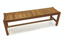 Panca da Giardino 150x40x45 cm in Legno di Acacia Soriani Bali