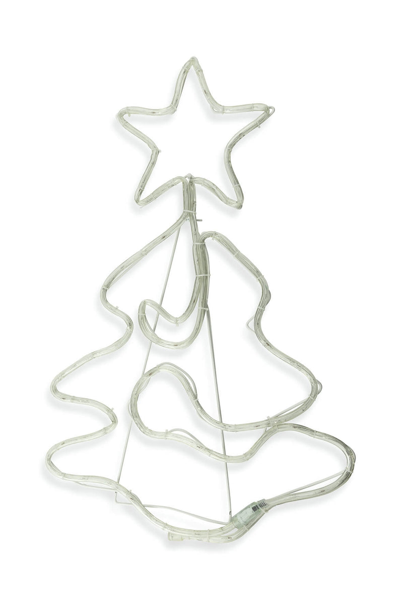 Insegna Luminosa Natalizia 96 LED 74x49 cm Soriani