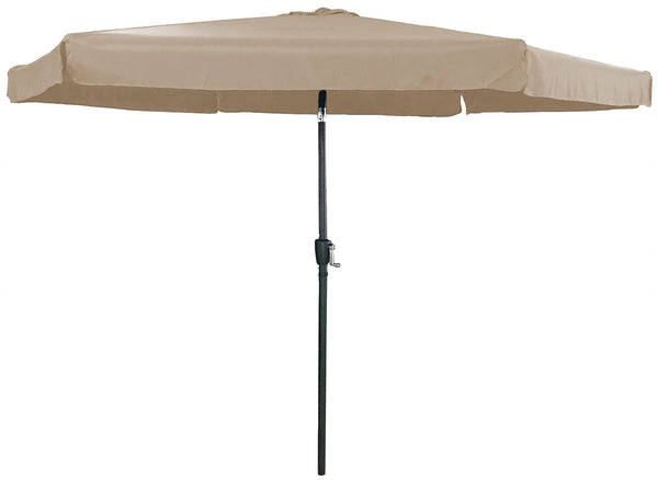 Parasol de jardin 3x3m en métal et polyester beige prezzo