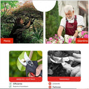 Forbici da Potatura Elettrica Cesoia Portatile con Doppia Batteria