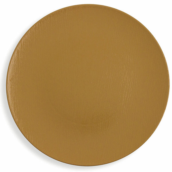 online Set de 6 Sets de Table Plastique Ø 33cm VdE Tivoli 1996 Bois Moutarde