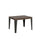 Table extensible 110-194x70x77 cm Noyer Flammé et Anthracite