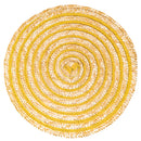 Set 6 Tovagliette Ø38 cm  in Paglia e Carta VdE Tivoli 1996 Spiral