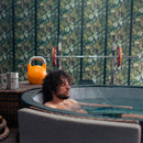 Vasca Idromassaggio Bagno di Ghiaccio da 3°C a 42°C Ø156x70 cm 5kW NetSpa Ice Grigia