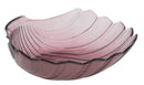 Svuota Tasche Shell Bordeaux Ø32x10 cm Vetro