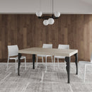 Tavolo Allungabile 160-264x90x77 cm Paxon Premium Cashmere Telaio Antracite 