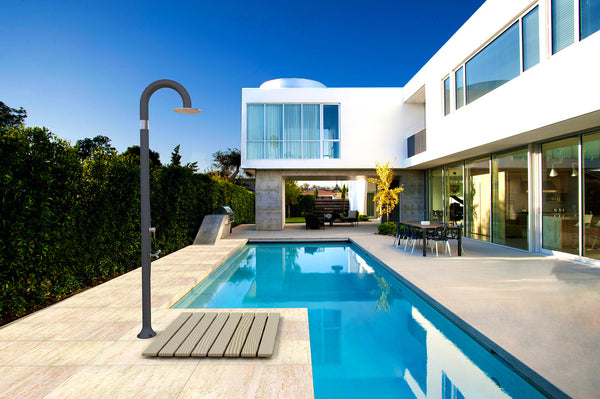 acquista Mitigeur de douche de jardin extérieur et lave-pieds Arkema Funny Yin Tourterelle Gris