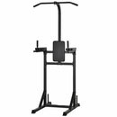 Stazione Fitness Multifunzione 110x97x227 cm in Acciaio Nero