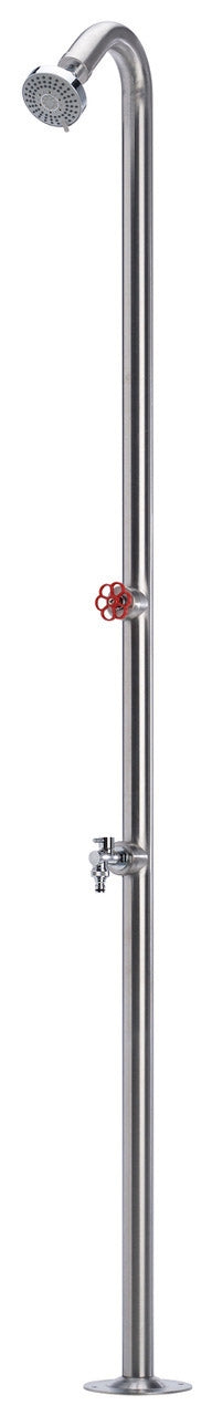 acquista Douche de jardin avec robinet en acier inoxydable Belfer 42D1