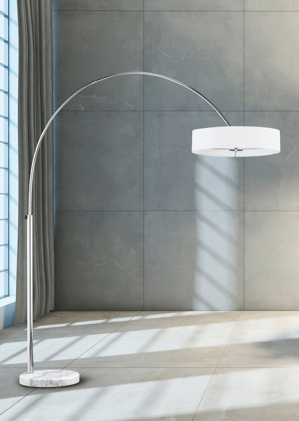 prezzo Lampadaire d'intérieur E27 en Métal Chromé