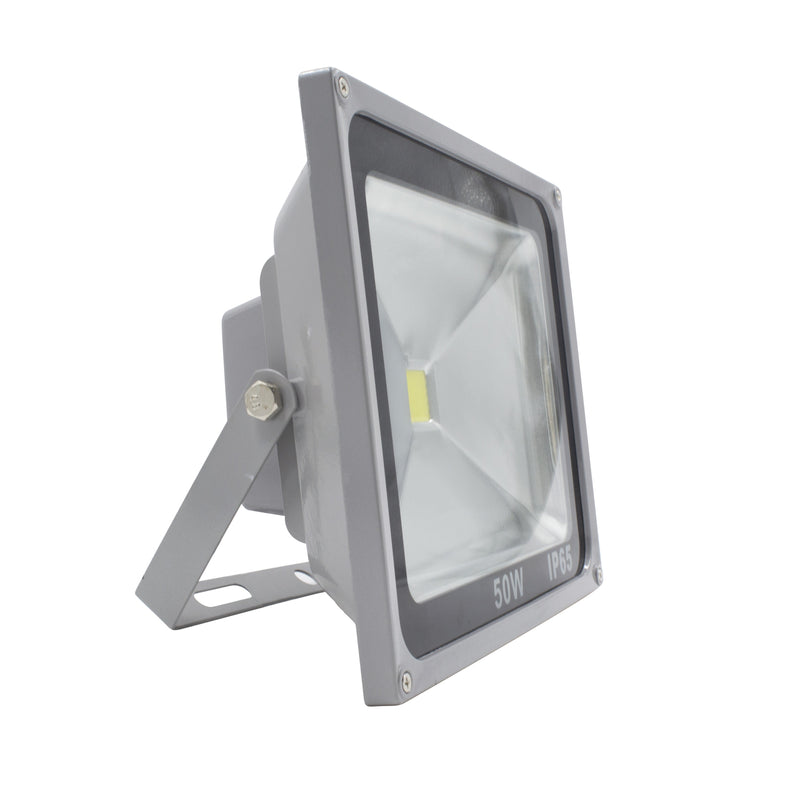 Faro a led luce fredda con staffa a 120° di angolazione e protezione IP65