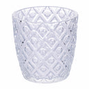 Set 6 Bicchieri Acqua in Vetro 300 ml Villa d'Este Home Tivoli Geometrie Clear