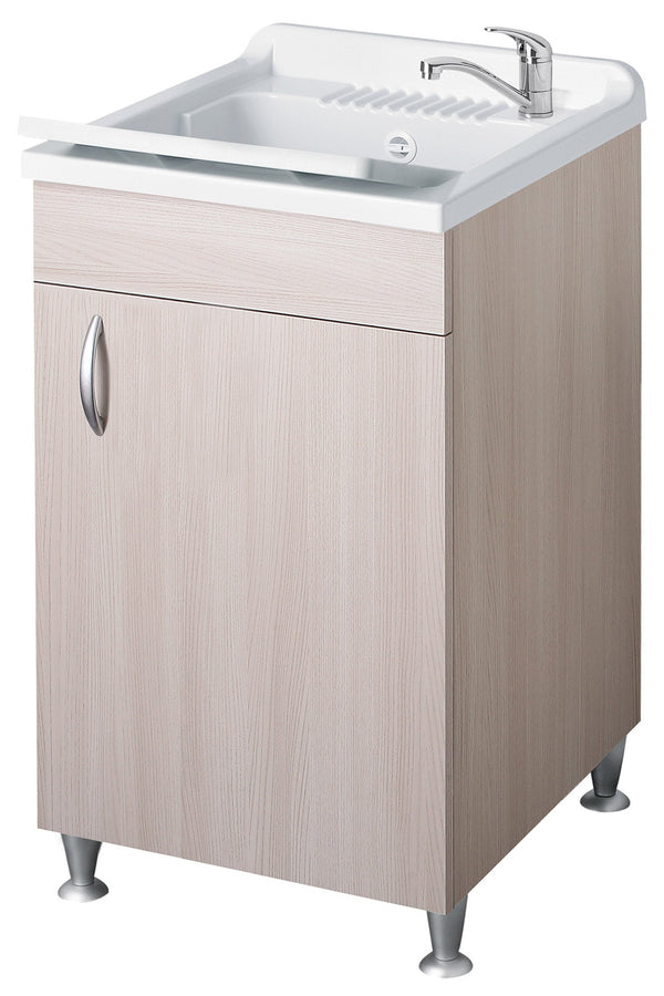 online Meuble Lavabo en Mélamine 45x50x85 cm 1 Porte Forlani Eco Orme