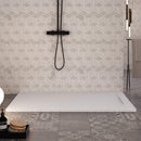 Piatto Doccia in Pietra Bonussi Ardesia Calcutta Bianco Varie Misure