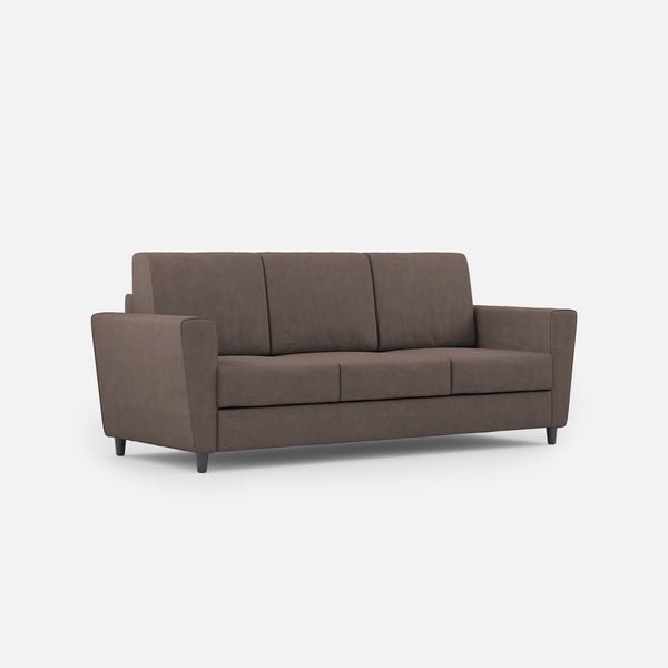 Canapé 3 places Yasel 212x85x85 cm en tissu taupe prezzo