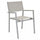 Fauteuil empilable Havana 55x57x85 h cm en textilène Tortora