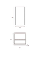 Mobile Bagno Sospeso 52cm TFT Giava Wood Cream