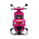 Moto Elettrica per Bambini Licenza Piaggio Vespa GTS Super 102x51x76 cm Batteria 12V Rosa      