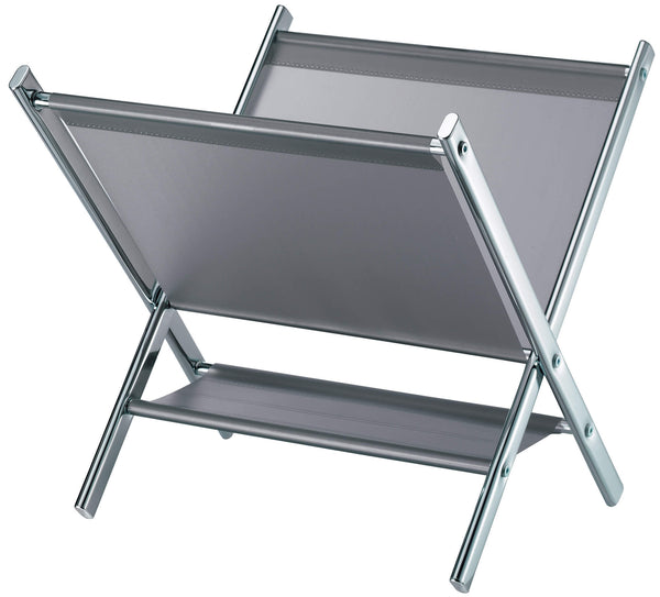 Porte-revues en acier chromé Fadi 41,5x39,5x39 cm online