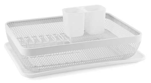 sconto Egouttoir à Vaisselle et Couverts 46x29x14 cm White Collection