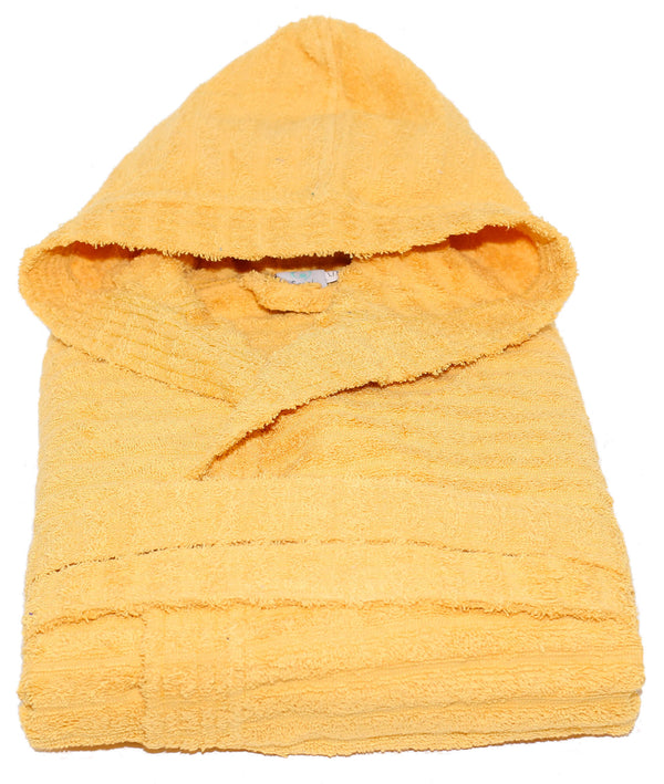 sconto Peignoir Eponge 100% Coton Sally Horizon Moutarde