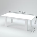 Tavolo Allungabile 160/210x90x75 cm Jesi Olmo Perlato  