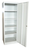 Armadio Portadocumenti da Ufficio 4 Ripiani in Metallo Fadi Grigio