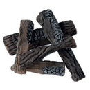 Set 5 Ciocchi Tronchetti Decorativi in Ceramica per Camini a Bioetanolo Karlsen