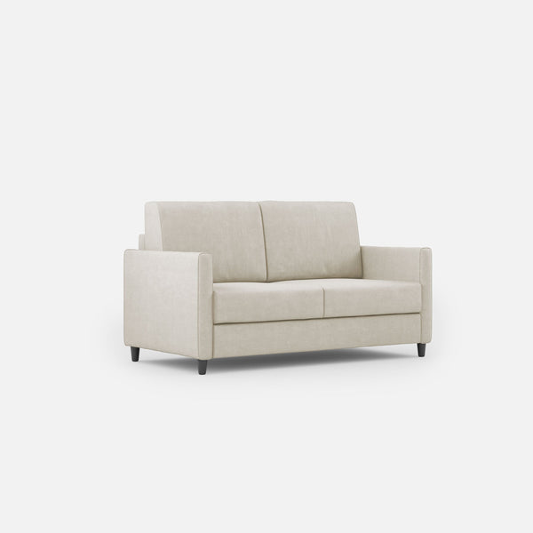 Canapé 2 places Karay 138x85x85 cm en tissu lait prezzo