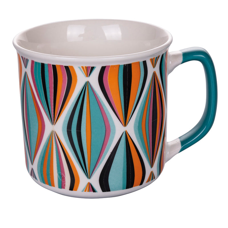 Set 2 Tazze Ø9,2x8,7 cm in Bone China VdE Tivoli 1996 Le cirque tiffany