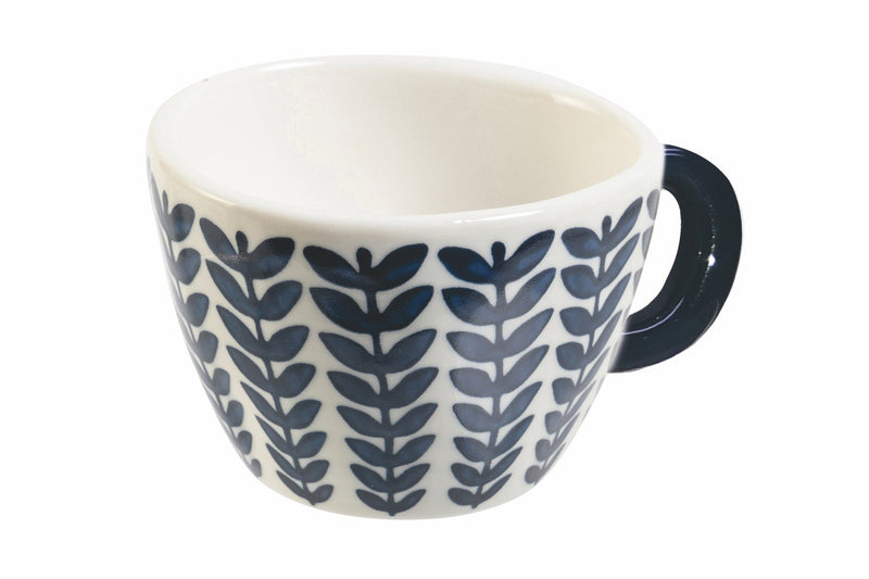 Set 6 Tazzine Caffè 90 ml in Gres Villa d'Este Home Tivoli Masai Blue