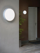 Plafoniera da Esterno a LED 24 8W Tonda Sovil Doris Bianco