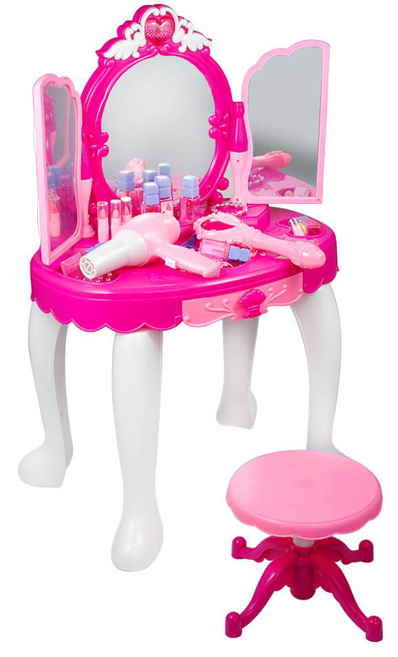 online Miroir jouet pour enfant avec tabouret Miller rose