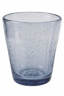 Set 6 Bicchieri per Acqua in Pasta Di Vetro 250 ml Villa d'Este Home Tivoli Indaco Cancun Satin