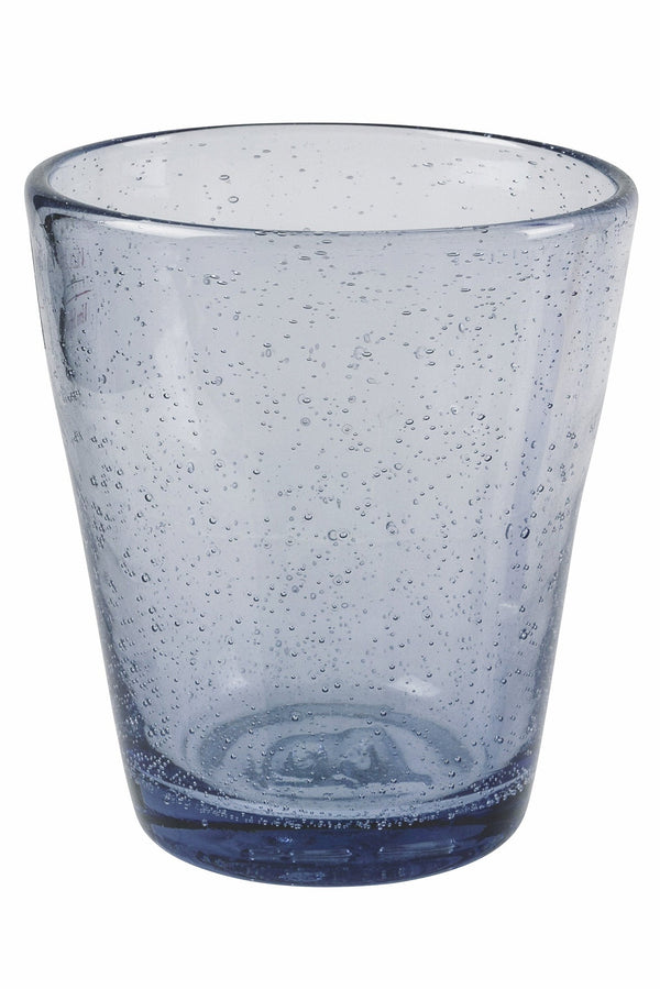 online Lot de 6 Verres à Eau en Pâte de Verre 250 ml Villa d'Este Home Tivoli Indigo Cancun Satin