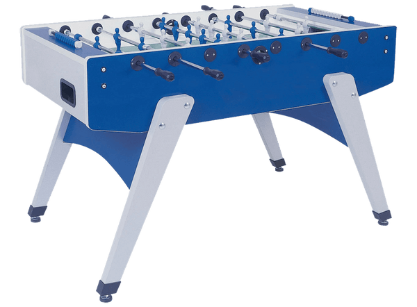 sconto Baby-foot en Mdf Bleu avec Enchères Sortantes Garlando G-2000 Résistant aux Intempéries