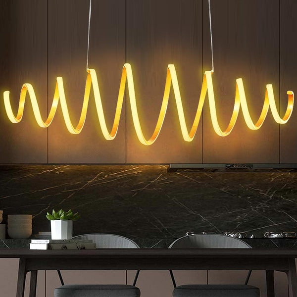 online Lampadario Sospensione LED 58W Luce Bianco Caldo 3000K 3600lm Design Moderno