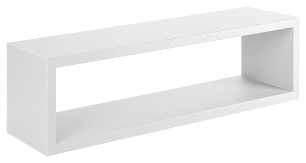 Mensola da Parete 60x18x15,5 cm in Fibra di Legno Regolo Bianco sconto