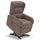 Poltrona Alzapersona Elettrica 71x79x106 cm in Tessuto Bilbao Fango