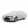 Housse de Voiture Imperméable 570x175x119 cm Taille XXL en PVC Gris