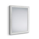 Specchio da Parete 34x45x2 cm in Legno Lola Bianco