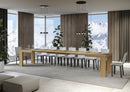 Tavolo Allungabile 180-440x90x77 cm Roxell Quercia Naturale