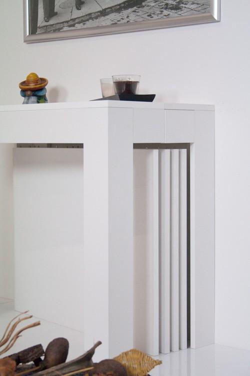 Console Extensible en Bois H77.5x48x90/300cm Itamoby Big Due Classic Frêne Blanc online