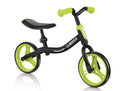 Bicicletta Pedagogica per Bambini 10" Senza Pedali Globber Go Bike Nero e Verde