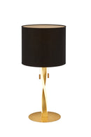 Lampada tavolo da Interno a LED in Metallo Oro