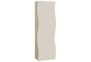 Armadio 1 Anta Onda 63x40x187,2 cm Finitura in Melamina Cachemire 