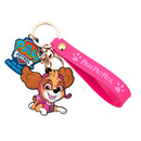 Set 24 Portachiavi 3D in Silicone per Bambini Paw Patrol Varie Colorazioni