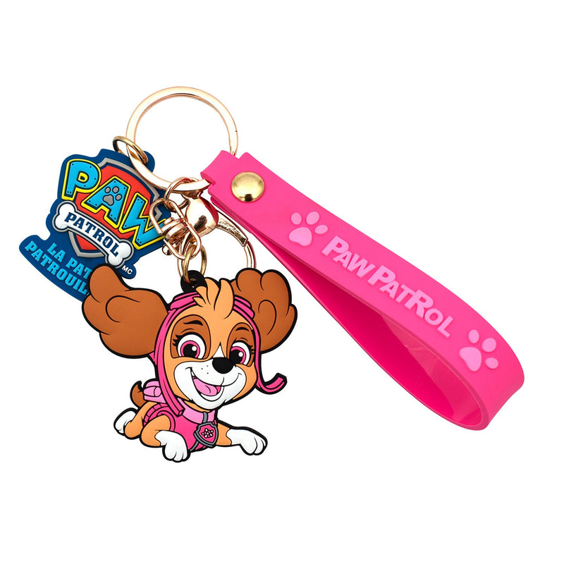 Set 24 Portachiavi 3D in Silicone per Bambini Paw Patrol Varie Colorazioni