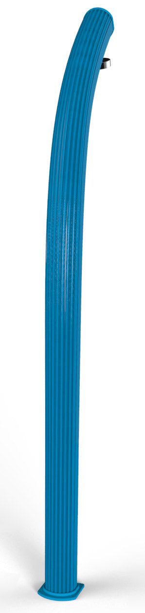 Doccia Solare da Giardino 25L Miscelatore e Lavapiedi Arkema Jolly Blu