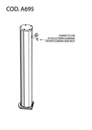 Fontana da Esterno con Rubinetto Arkema Jolly Cherry